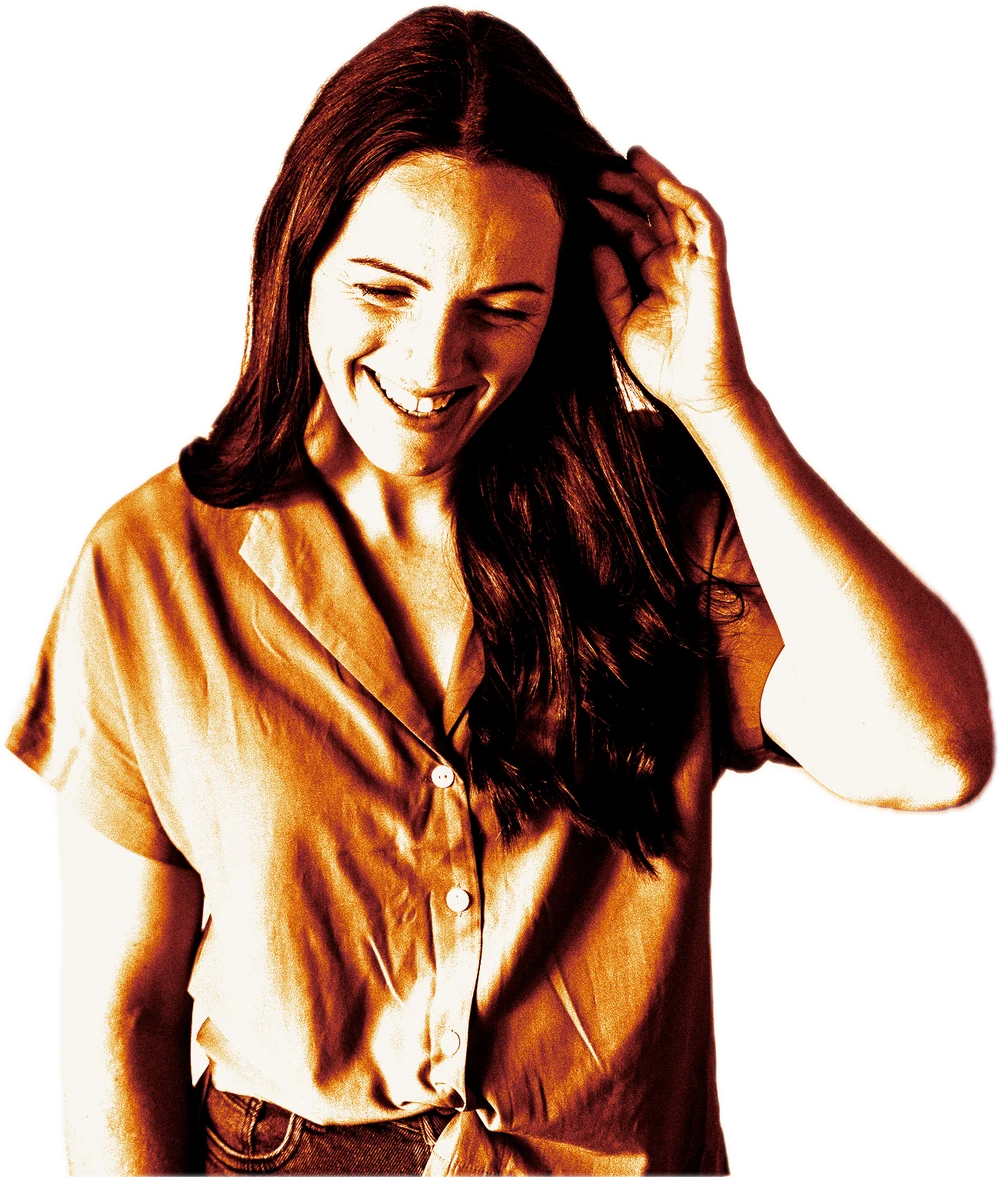 Ash Topham laughing