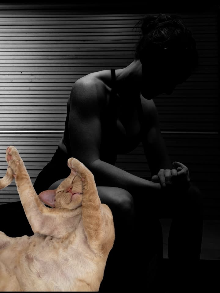 Ash at the gym